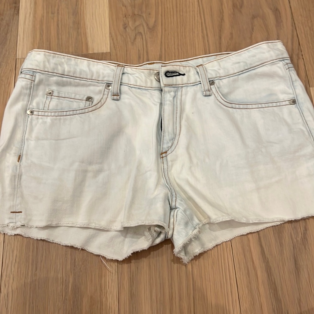 Rag & bone jean shorts - bleached denim